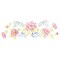 Large Peony and Hydrangea Wall Stencil | 1829 by Designer Stencils | Floral Stencils | Reusable Art Craft Stencils for Painting on Walls, Canvas, Wood | Reusable Plastic Paint Stencil for Home Makeover | Easy to Use & Clean Art Stencil